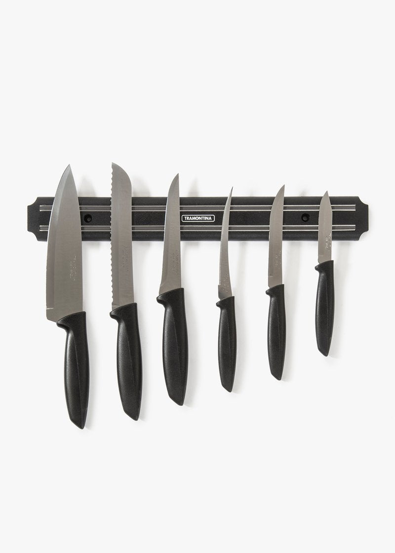 Knife Set with Magnetic Holder