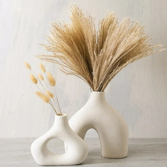 Set of 2 Ceramic Vases