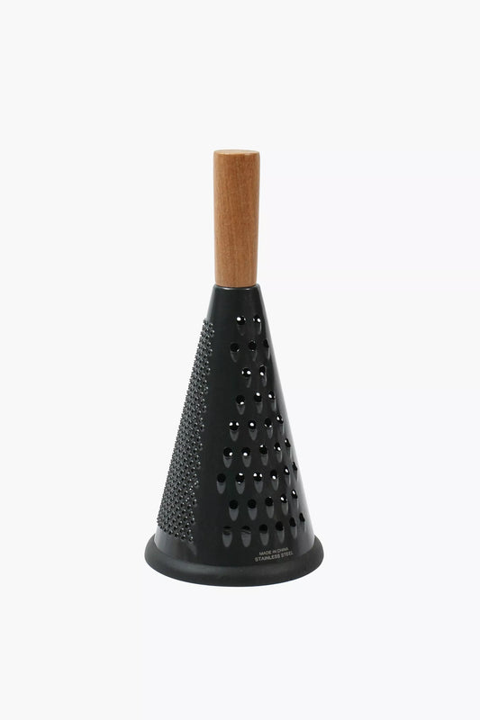 Stainless Steel And Wood Grater